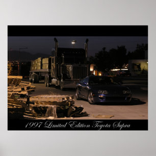 1997 Toyota Supra Turbo Poster