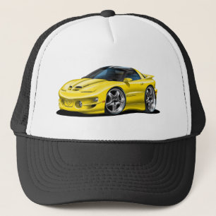 1998-02 Trans Am Yellow Car Trucker Hat