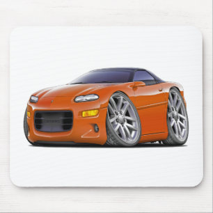 1998-2003 Camaro Orange Car Mouse Pad