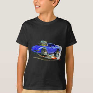 1998-2004 Corvette Blue Car T-Shirt