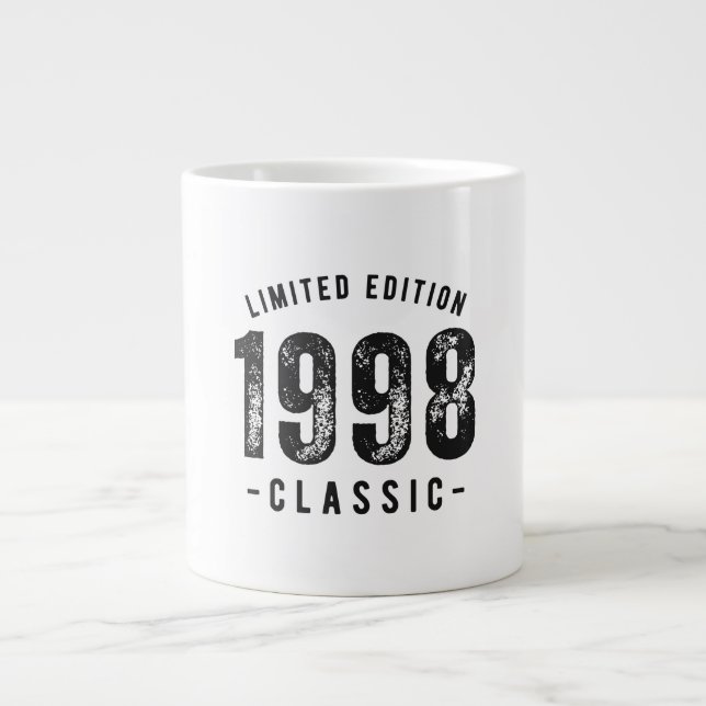 1998 Classic Birth Year Large Coffee Mug (Front)