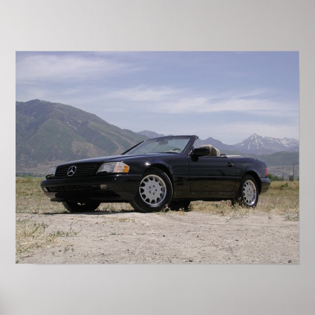 1998 Mercedes-Benz SL500 Roadster Poster (Front)