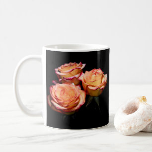 1998-Yellow & Pink Rose Mug
