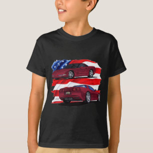 1999-04 Corvette Maroon Car T-Shirt