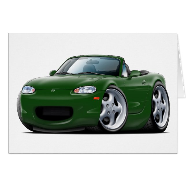 1999-05 Miata Green Car (Front Horizontal)