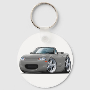 1999-05 Miata Grey Car Key Ring
