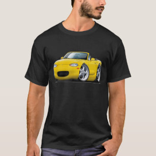 1999-05 Miata Yellow Car T-Shirt