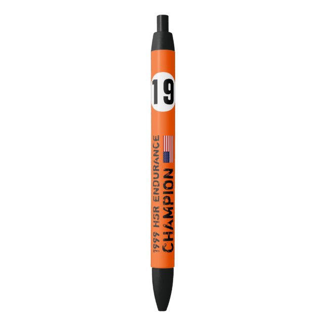 1999 RACING BLACK INK PEN (Front Vertical)