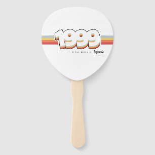 1999 The birth of legends Hand Fan
