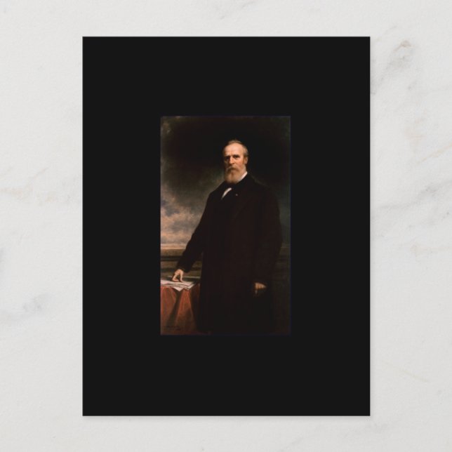 19 Rutherford B. Hayes Postcard (Front)