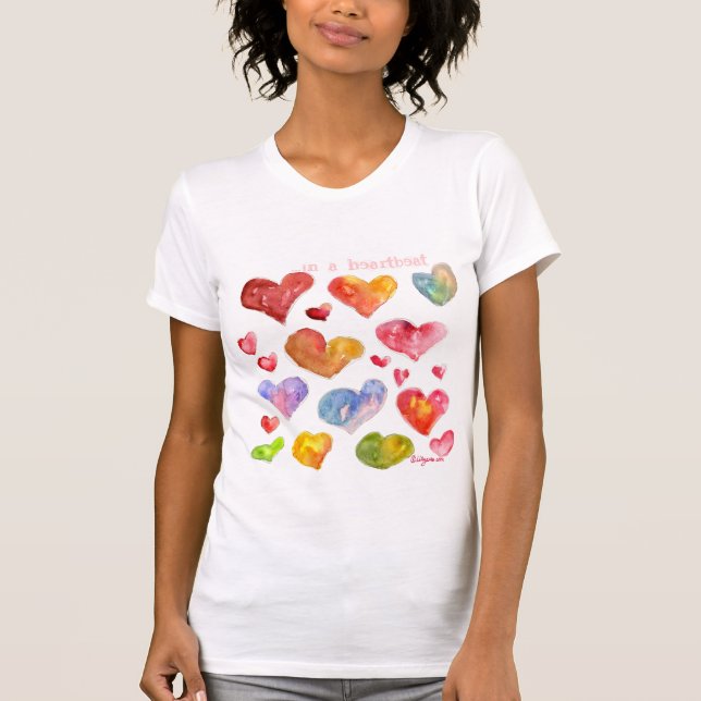 19 Valentine Hearts T-shirt/Apparel T-Shirt (Front)