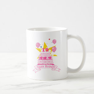 19 Year Old Birthday Cake Coffee Mug