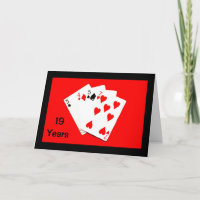 19 Years Is A Big Deal! Anniversary Card