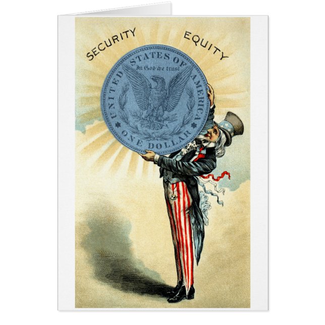 19C Uncle Sam Likes Silver (Front)