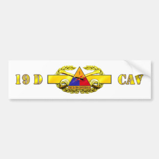 19D 1st Armoured Division Bumper Sticker