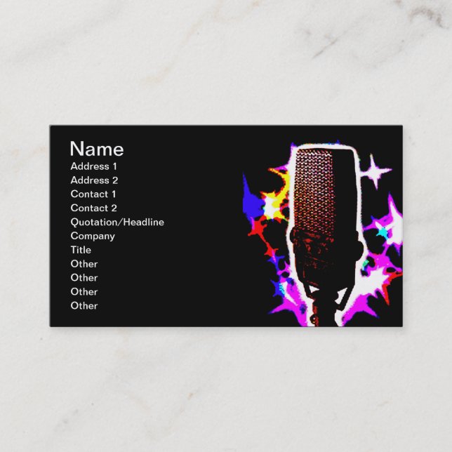 19ff775d428e09dced0c9398f730d677 digital art rando business card (Front)