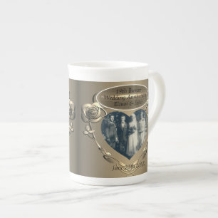 19th/8th Bronze + 2 Photos Mug