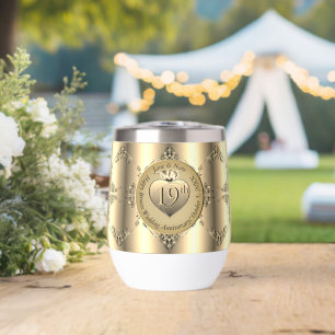 19th/8th Bronze (Colour) Wedding Anniversary Mug