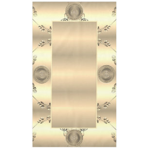 19th & 8th Bronze Wedding Anniversary Tablecloth