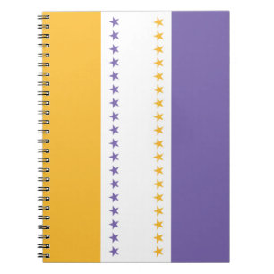 19th Amendment American Suffrage Victory Flag Notebook