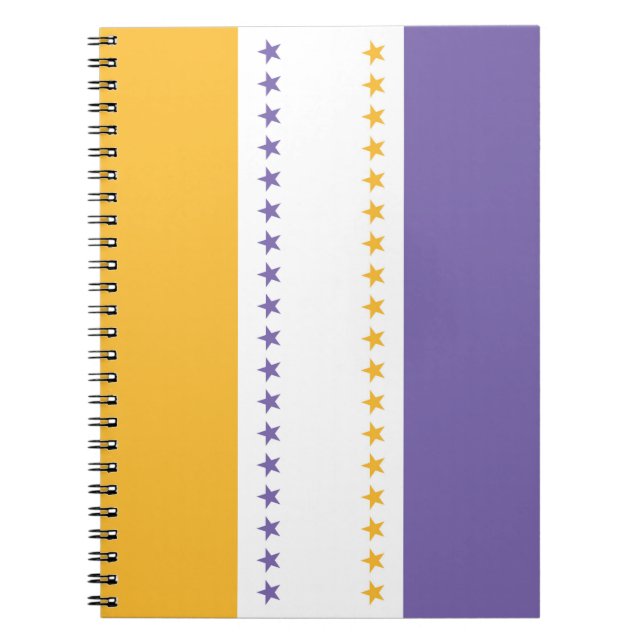 19th Amendment American Suffrage Victory Flag Notebook (Front)
