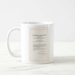 19th Amendment to the United States Constitution Coffee Mug