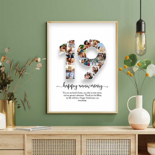 19th Anniversary Photo Collage Poster (Creator Uploaded)