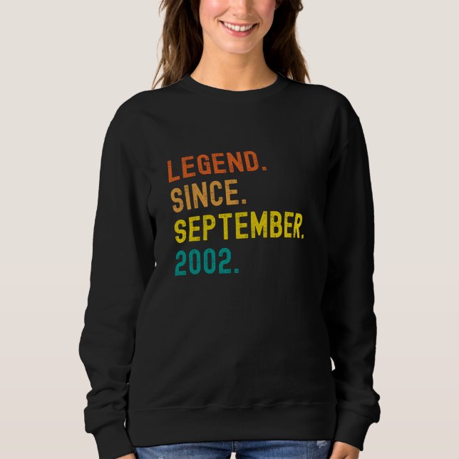 19th Birthday Gift 19 Year Old Legend Since Sweatshirt (Front)