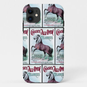 19th C. Chase Horse Blankets iPhone 11 Case