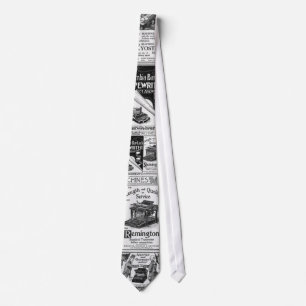 19th century advertisements tie