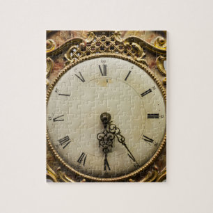 19th century clock face, Germany Jigsaw Puzzle