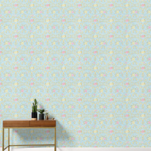 19th Century Imperial Pastel Rosettes Wallpaper