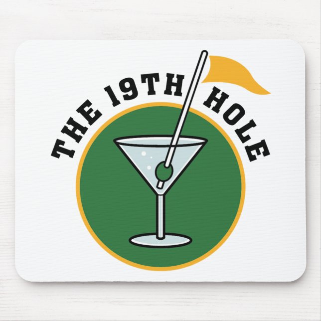 19th Hole Mouse Pad (Front)