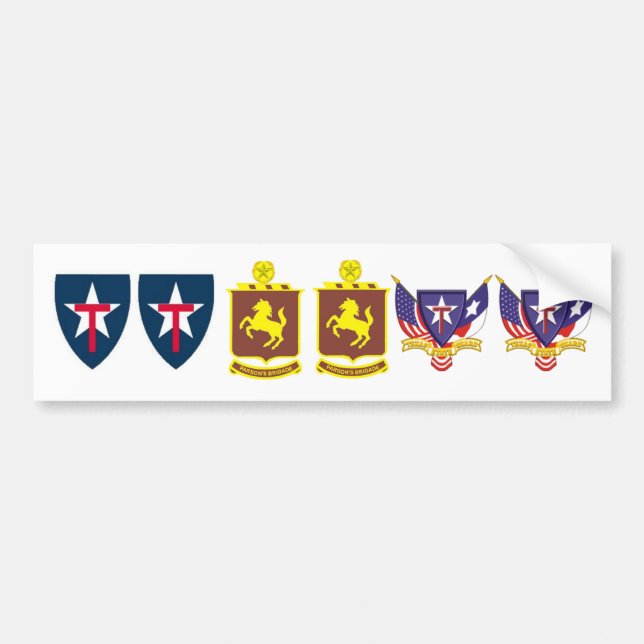 19th REGT TXSG Sticker set (Front)