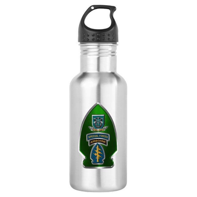 19th Special Forces Group (Airborne) Arrowhead 710 Ml Water Bottle (Front)