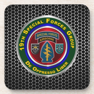 19th Special Forces Group (Airborne) Coaster