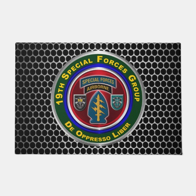 19th Special Forces Group (Airborne) Doormat (Front)