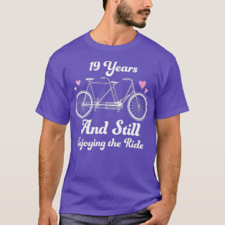 19th Wedding Anniversary  19 Years Together Gift I T-Shirt