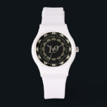19th Wedding Anniversary eWatch Watch<br><div class="desc">She loves mandalas, striking bold designs, needs a watch AND it's her 19th wedding anniversary? Then you've found her the perfect gift for their anniversary, exclusively at my shop at Zazzle!</div>