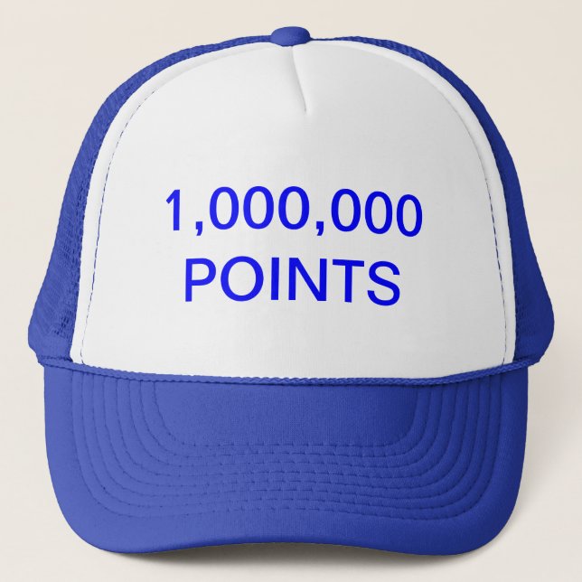 1,000,000 Points Trucker Hat (Front)