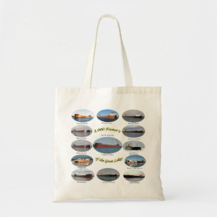 1,000 Footers of the Great Lakes tote bag