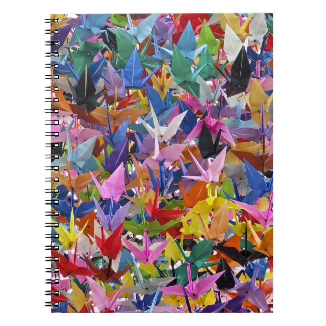 1,000 Origami Paper Cranes Notebook (Front)