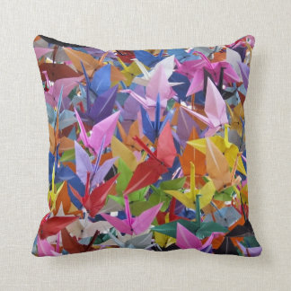 1,000 Origami Paper Cranes Photo Cushion