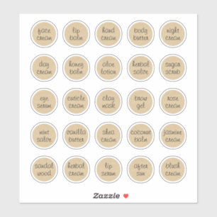 1.14" Kraft Customisable Cosmetic Jar Cream Balm