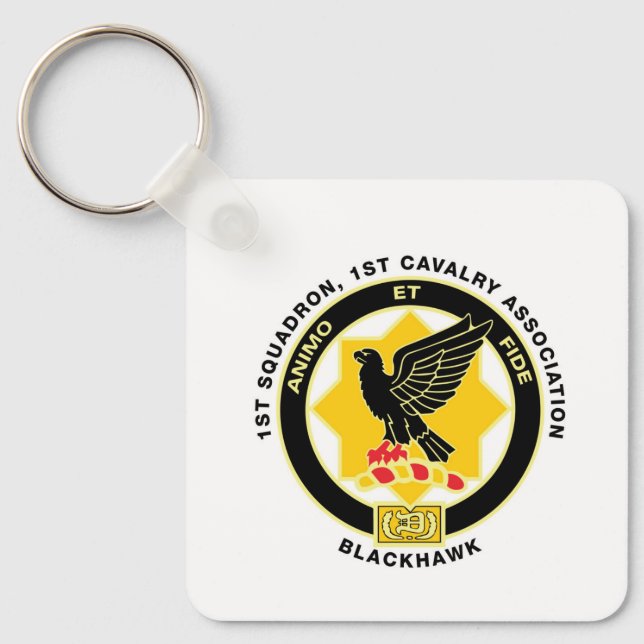 1/1 Cavalry Association Keychain (Front)