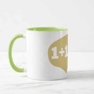 1+1 = me mug