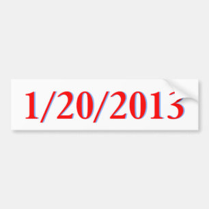 1/20/2013 BUMPER STICKER