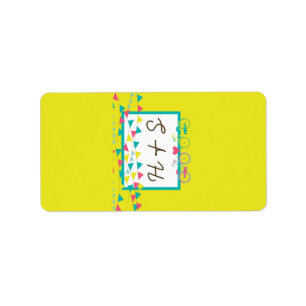 1.25"x2.75" Hershey's Miniature Lovers Bike Bicycl Label