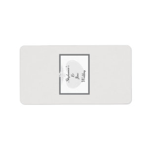 1.25"x2.75" Hershey's Miniature Summer Love Label