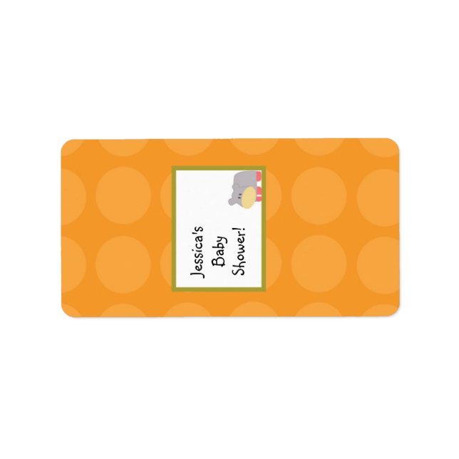 1.25"x2.75" Hershey's Miniature Tropical Punch Label (Front)